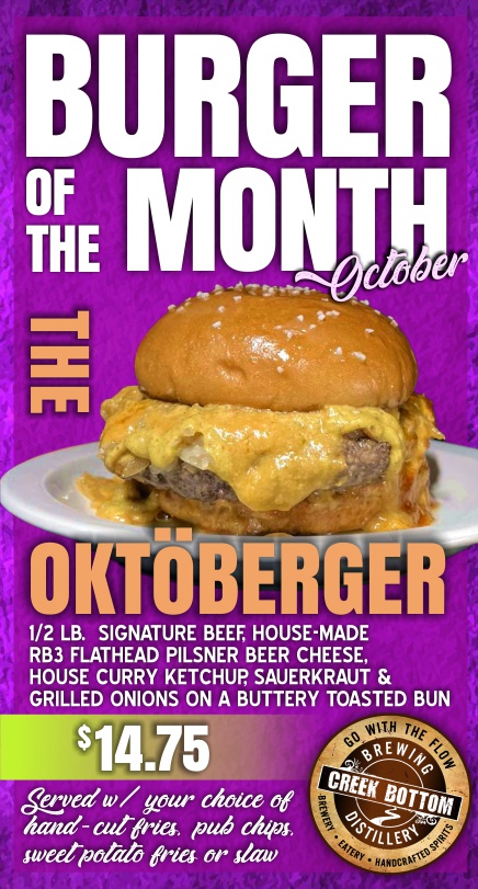 October Burger of the Month – Oktöberger!
