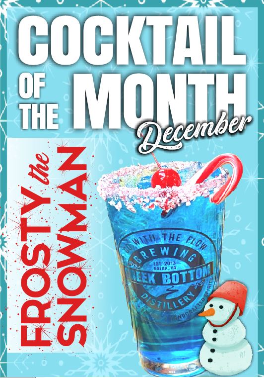 December Cocktail of the Month – Frosty the Snowman!