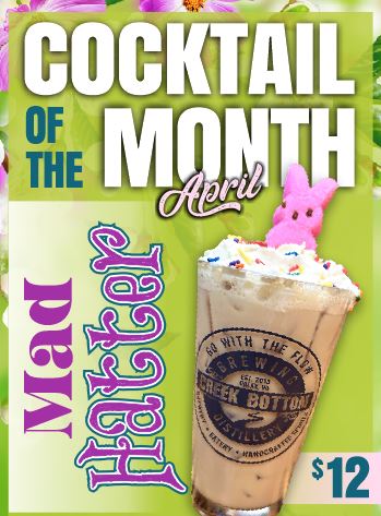 April Cocktail of the Month – The Mad Hatter
